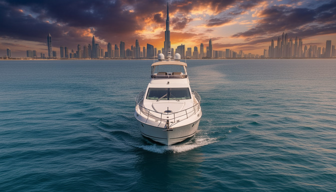 Vision Breeze 55 ft yacht deck and seating area