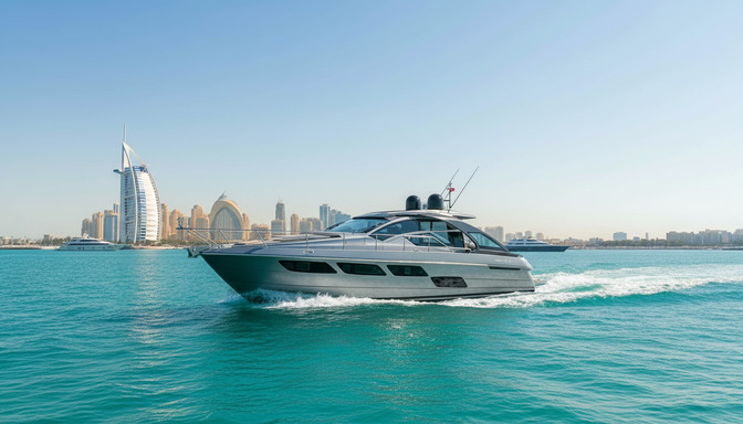 Breeze Sanctuary 52 ft yacht charter Dubai