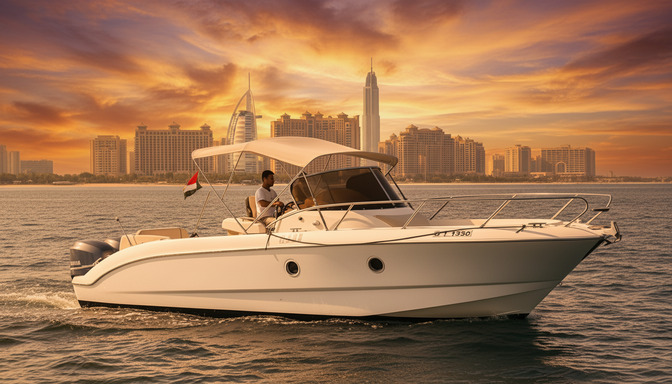 Platinum Champion 30 ft yacht charter Dubai