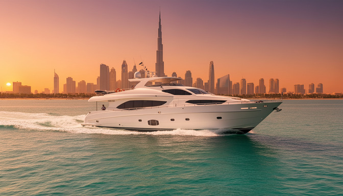 Yate de lujo Moonlight Explorer 101 ft en Dubai Marina