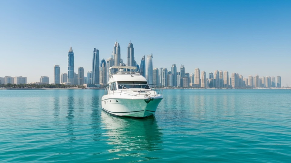 Przestronna część wypoczynkowa na dziobie jachtu Paradise Spirit 32 ft