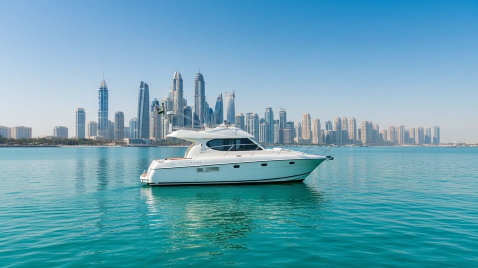 Paradise Spirit 32 ft yacht charter Dubai