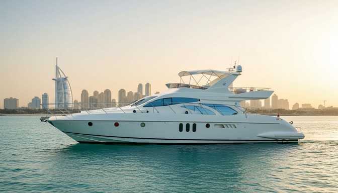 Iate de luxo Paradise Adventurer 62 pés na Dubai Marina