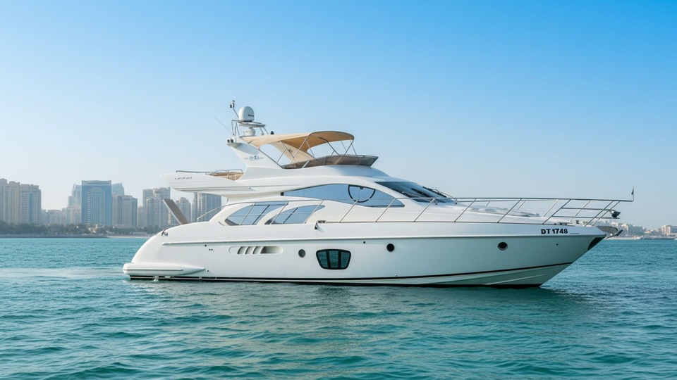 Majestic Duchess 55 ft yacht charter Dubai