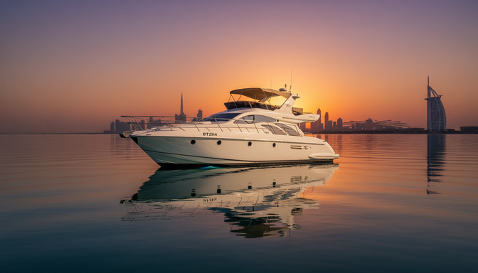 Royal Thunder 50 ft luxury yacht exterior view