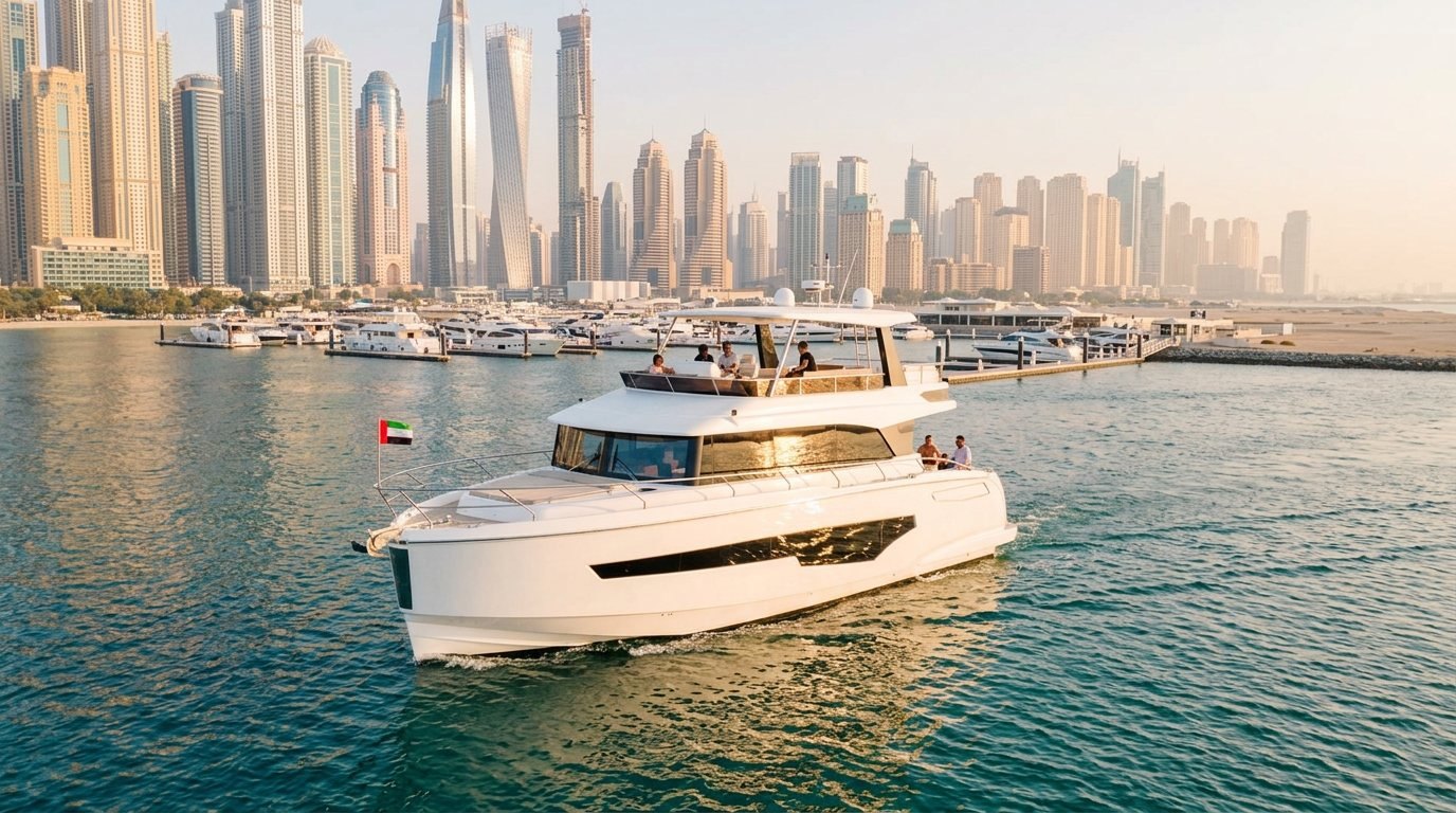 Yacht Rental at Dubai Harbour
